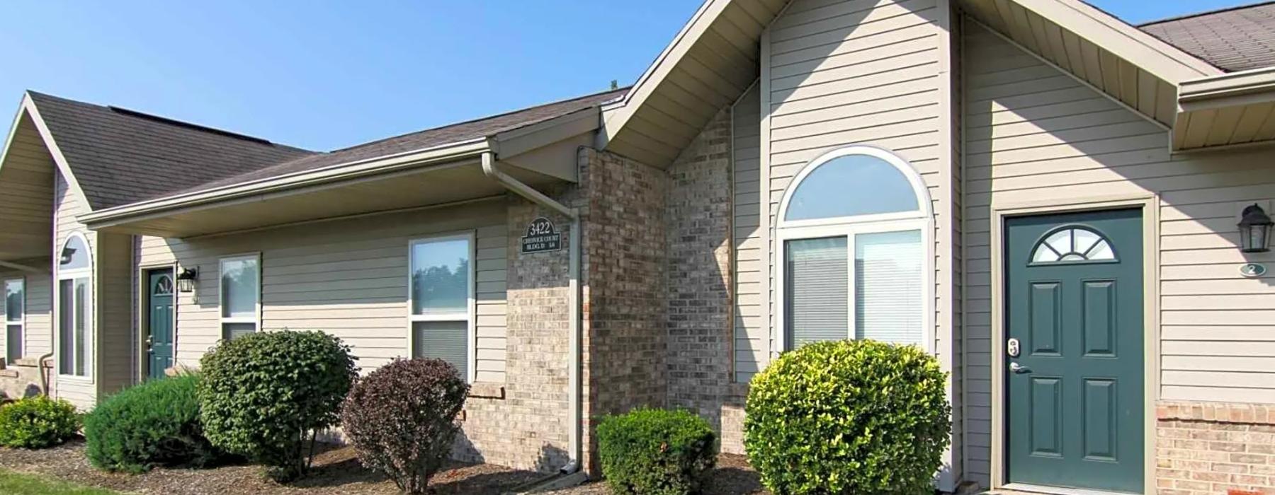a house with a front yard